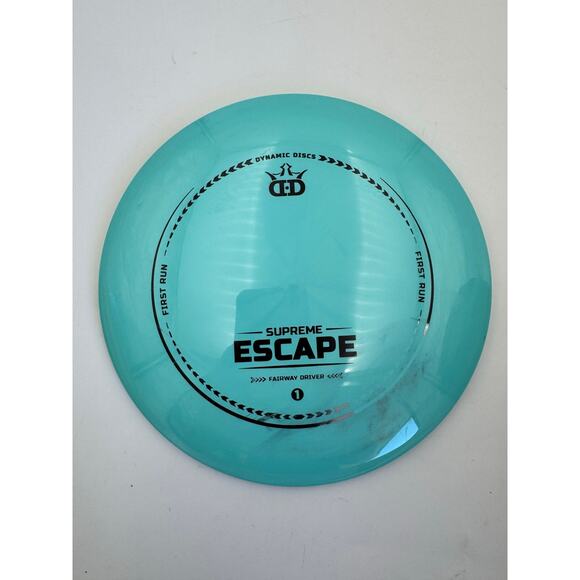 Dynamic Discs Disc Golf Supreme Escape Plastic Fairway Driver Disc Blue - Picture 1 of 2